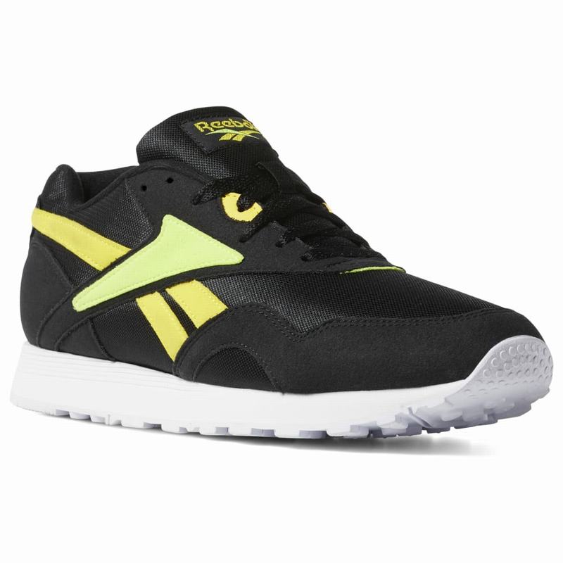 Reebok Rapide Tenisky Panske - Čierne/Žlté/Svetlo Zelene/Biele YV2378DL